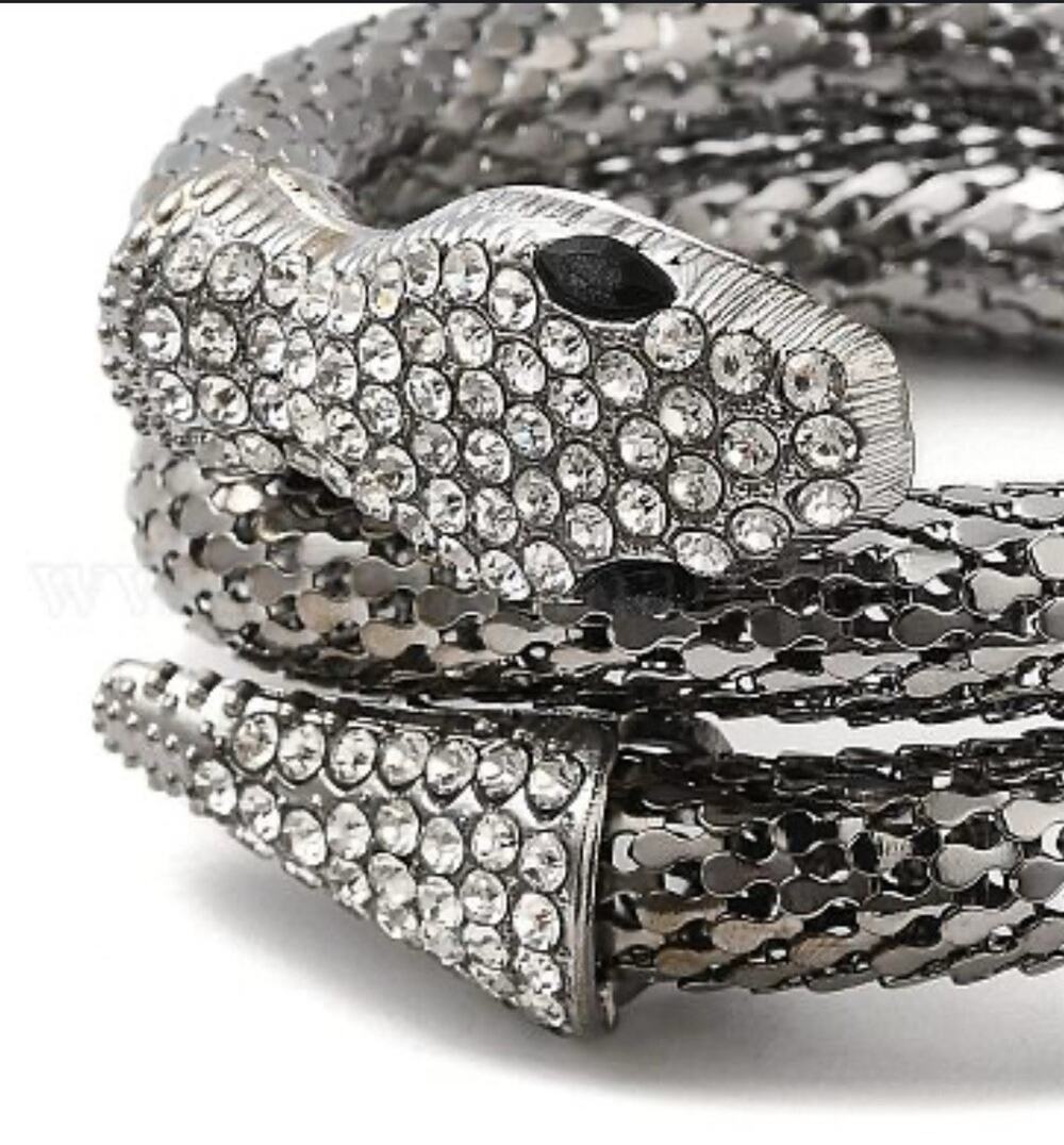 NOS Wholesale 19 Snake Bracelets- 9 Gold, 2 Dark, 8 Silver- Gifts For Your Store